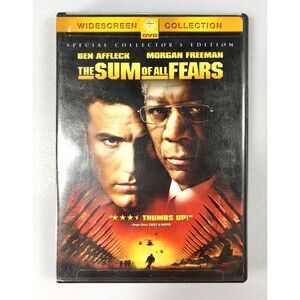 The Sum of All Fears Widescreen Collection Special Collector's Edition New